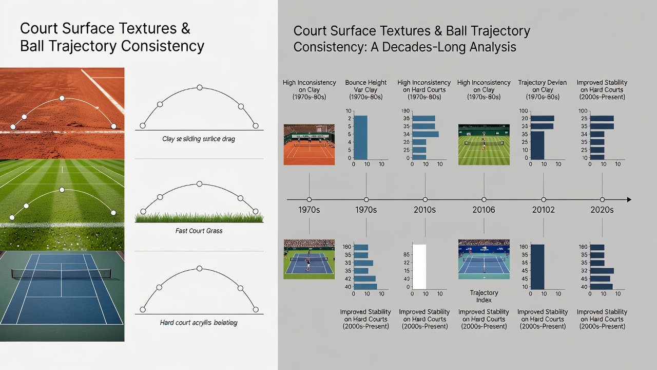 Professional tennis match in progress on a hard court with visible surface texture details under stadium lighting
